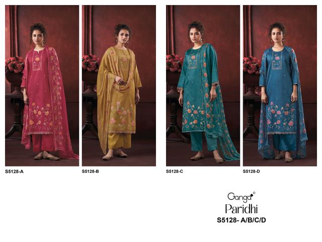 Ganga paridhi 5128 dress material wholesale market in lucknow